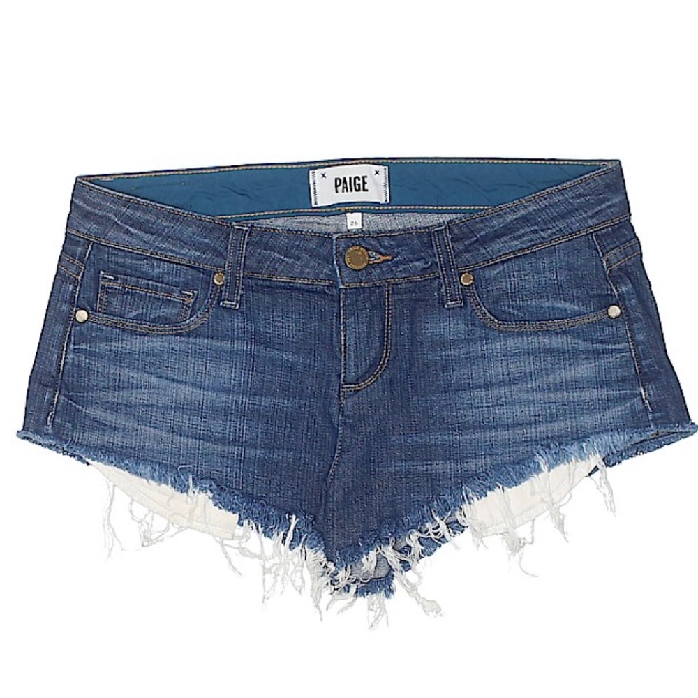 PAIGE Denim Blue Jean Dark Wash
